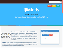 Tablet Screenshot of ijiminds.com